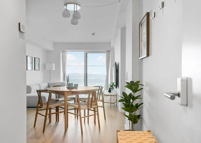 아파트 Endless Ocean Views With Private Balcony 오르후스